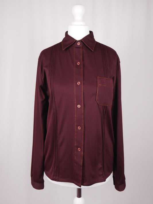 70s Maroon Shirt