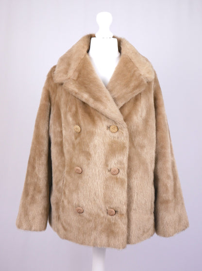 Sutton Place Simulated Fur Coat